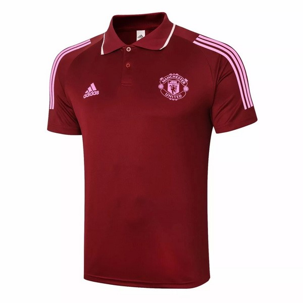 Polo Manchester United 2020-21 Burgund